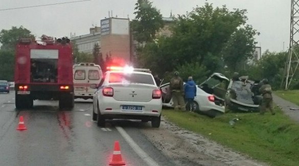Ранним утром на Волоколамском шоссе произошла страшная авария